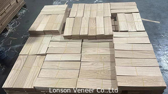 Europa Witte eiken houten vloerfoelie ABC-kwaliteit MDF/Fancy multiplex