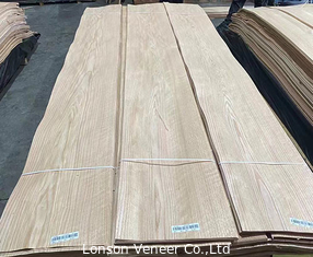 Rode eiken houten fineer, dikte 0,5 mm, deur, meubelpaneel AA-klasse