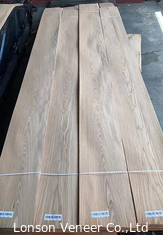 0.50mm White Oak Wood Veneer American Crown Cut Panel AAA-Grad