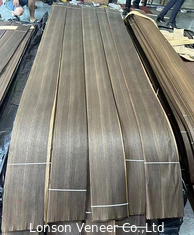 0.5 mm Vierden gesneden Rookt Europese eiken hout veneer 250 cm lengte Voor meubels
