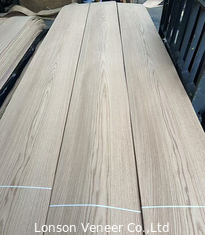 Kroon gesneden Rood eiken fineerpaneel 0,5 mm Hout fineer AA-klasse Vlekbaar