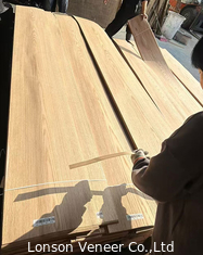 Bergkorrel American Red Oak Veneer Panel AA Grade Dikte 0,5 mm