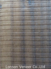 Het ruwe Vernisje van de Besnoeiings Fumed Eucalyptus lamineerde Natuurlijk Hout 0.5mm