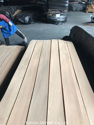 0,60 mm wit eiken houtfineer Amerikaans Rift Cut Panel Aaa Grade