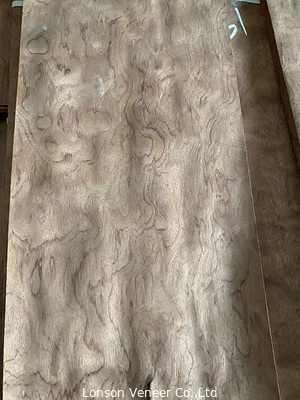 0,45 mm Afrikaanse Bubinga Pomelle A-klasse voor meubels voor interieurdecoratie