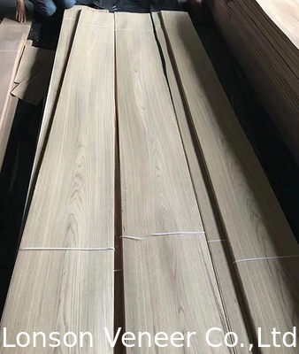 OEM Red Oak Wood Veneer, Meubels, deuren lichtvlokken Panel AAA-klasse