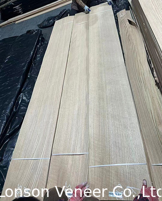 OEM Red Oak Wood Veneer, Meubelen, Door Panel AAA Grade Breedte 41cm