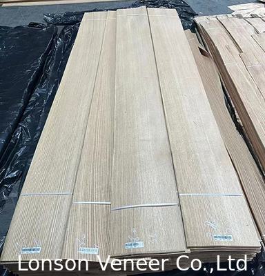 OEM Red Oak Wood Veneer, Meubelen, Door Panel AAA Grade Breedte 41cm