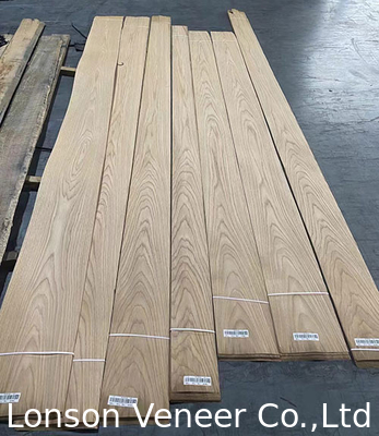 American White Oak Wood Veneer, 0,50 mm dik, paneel AA-klasse