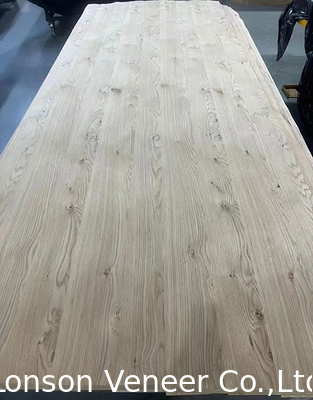 0,50 mm dik Europese witte eiken fineer Knotty eiken goederen op voorraad 60.000/m2