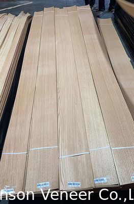 Lange 250 cm Rode eik hout fineer 12 cm Breedte AA-klasse Dikte 0,5 mm