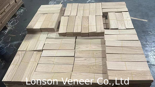 Europa Witte eiken houten vloerfoelie ABC-kwaliteit MDF/Fancy multiplex