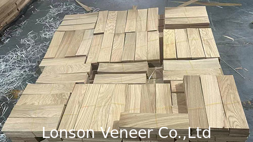 Europa Witte eiken houten vloerfoelie ABC-kwaliteit MDF/Fancy multiplex