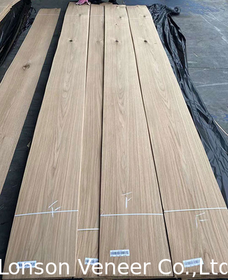 Witte eik Dikte 0,4 mm Houten fineer Knotty Grade Prijs gunstig
