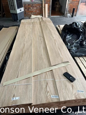OEM Red Oak Wood Veneer, Panel AA Grade Dikte 0,5 mm kwaliteitsproducten