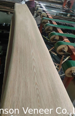 American White Oak Wood Veneer, 0,50 mm dik, 100.000 m2 aan voorraad