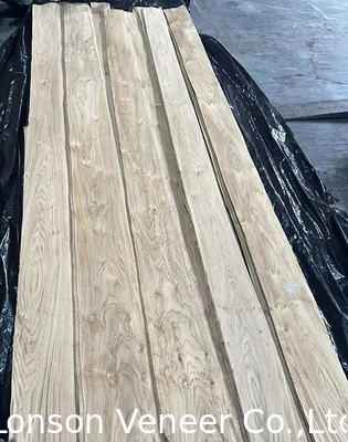 1.2mm Europese White Oak Veneer Panel Knoty Grade Super betaalbare prijs