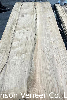 1.2mm Europese White Oak Veneer Panel Knoty Grade Super betaalbare prijs