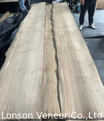 1.2mm Europese White Oak Veneer Panel Knoty Grade Super betaalbare prijs