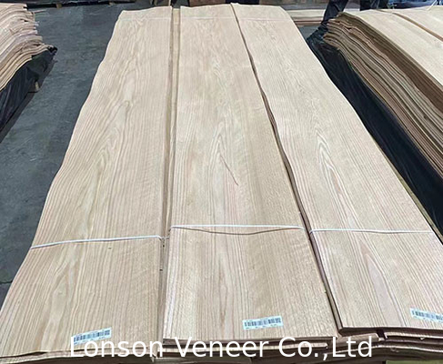 Rode eiken houten fineer, dikte 0,5 mm, deur, meubelpaneel AA-klasse
