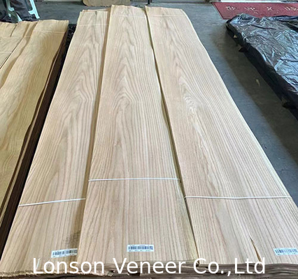 Rode eiken houten fineer, dikte 0,5 mm, deur, meubelpaneel AA-klasse
