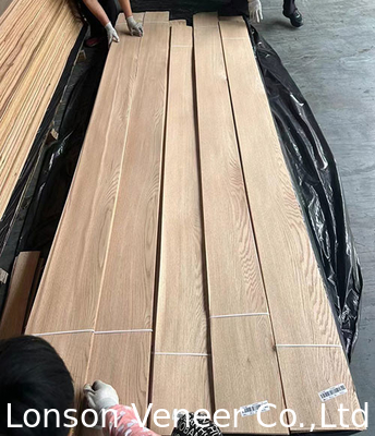 Half Crown Cut American Red Oak Veneer Panel AA-klasse deurmeubilair