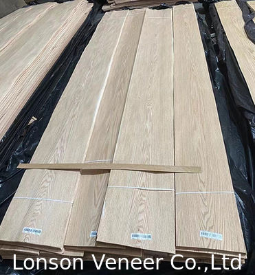 Kroon gesneden Rode eiken fineerpaneel 0,5 mm Hout fineer AA-klasse meubeldeur