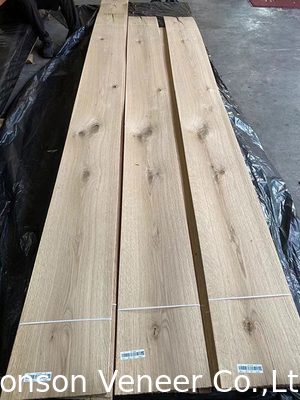 2.0mm Knotty White Oak Wood Veneer Verschillende stijlen