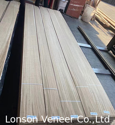 Kabinet Interieur Rustieke Witte Eik 0,5 mm Houten fineer A-klasse Middendichtheid