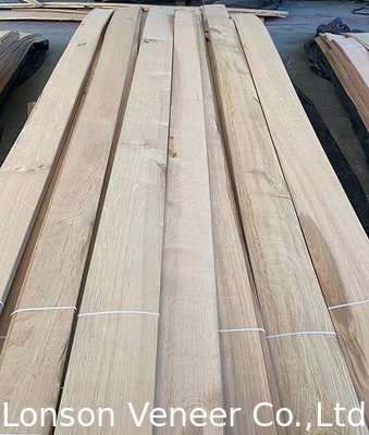 0.42 - 2,0 mm vlokken Wit eiken hout fineer voor retro-stijl meubels