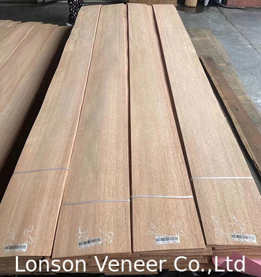 Rode eiken veneer dikte 0,45 mm houten veneerpaneel AAA-klasse