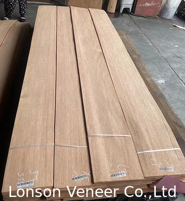 Rode eiken veneer dikte 0,45 mm houten veneerpaneel AAA-klasse
