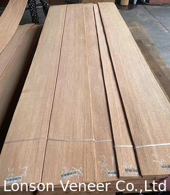 Rode eiken veneer dikte 0,45 mm houten veneerpaneel AAA-klasse