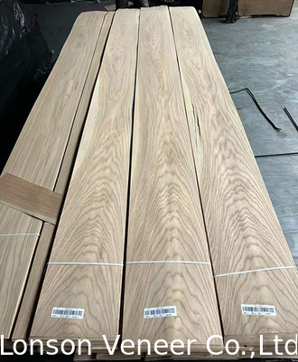 0.5 mm Dikte A-klasse Wit eiken hout veneer voor deurmeubelen