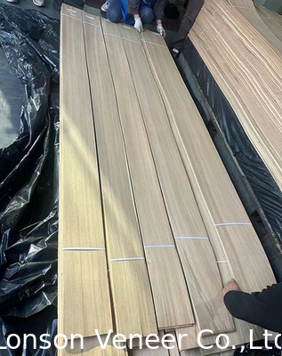 Europese eik AA-kwaliteit natuurlijke houten fineer Dikte 0,5 mm ≥ 245 cm Lengte