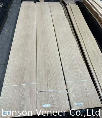 Bergkruid gesneden wit eiken hout fineer 0,5 mm paneel AA-klasse meubels, deur