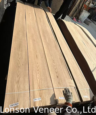 Bergkorrel American Red Oak Veneer Panel AA Grade Dikte 0,5 mm